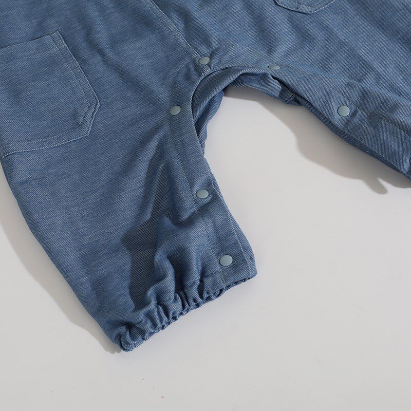 婴儿春装洋气套装春季背带裤男女宝宝春秋款条纹上衣连体裤两件套