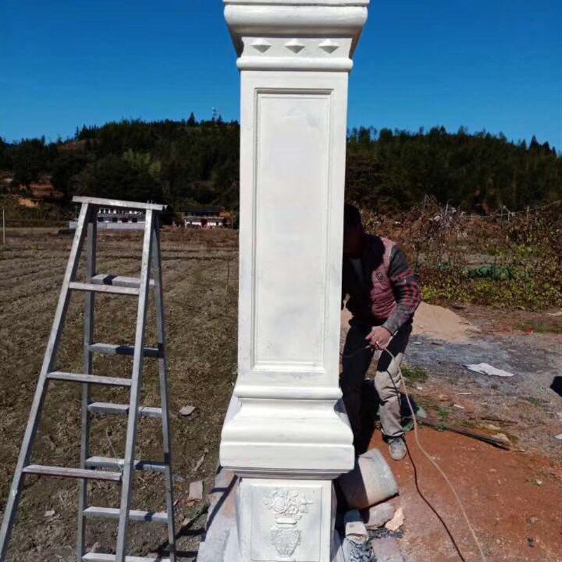 罗马柱模具楼房大门方柱模型水泥四方形柱子欧式建筑用模板新农村