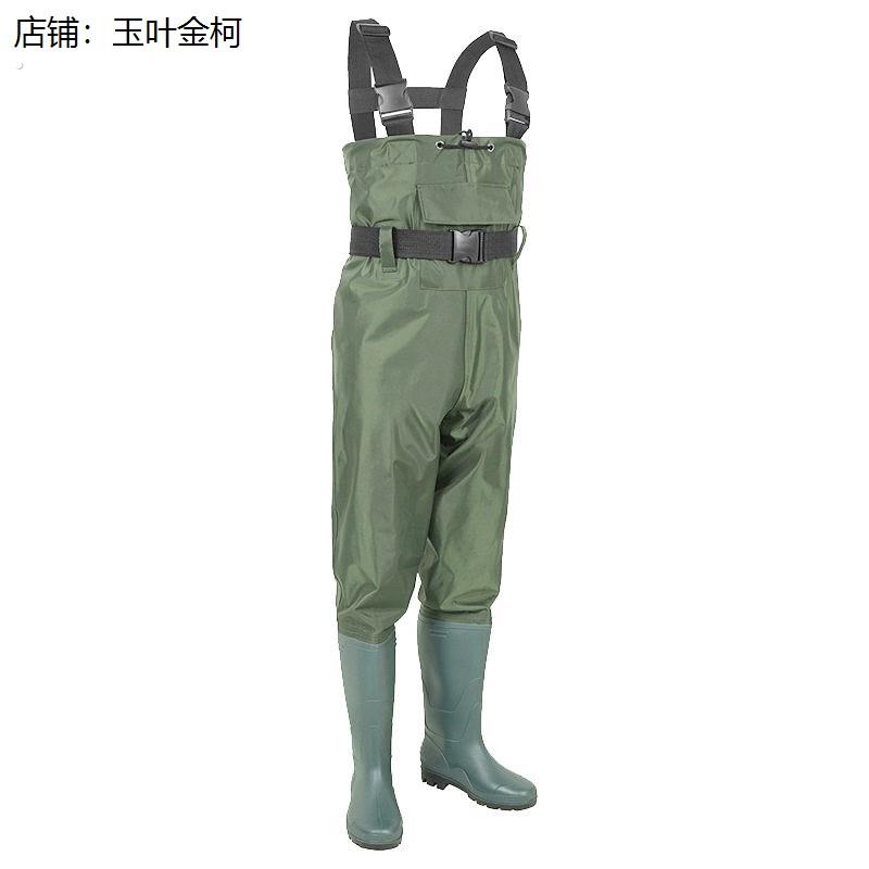 水库下水裤半身轻便款涉水耐磨挖藕服防水服涉雨裤超轻装备水便携