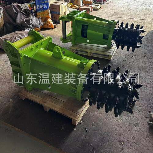 硬质合金刀齿纵向铣挖机耐磨抗造混凝土路面铣刨围岩修整利器