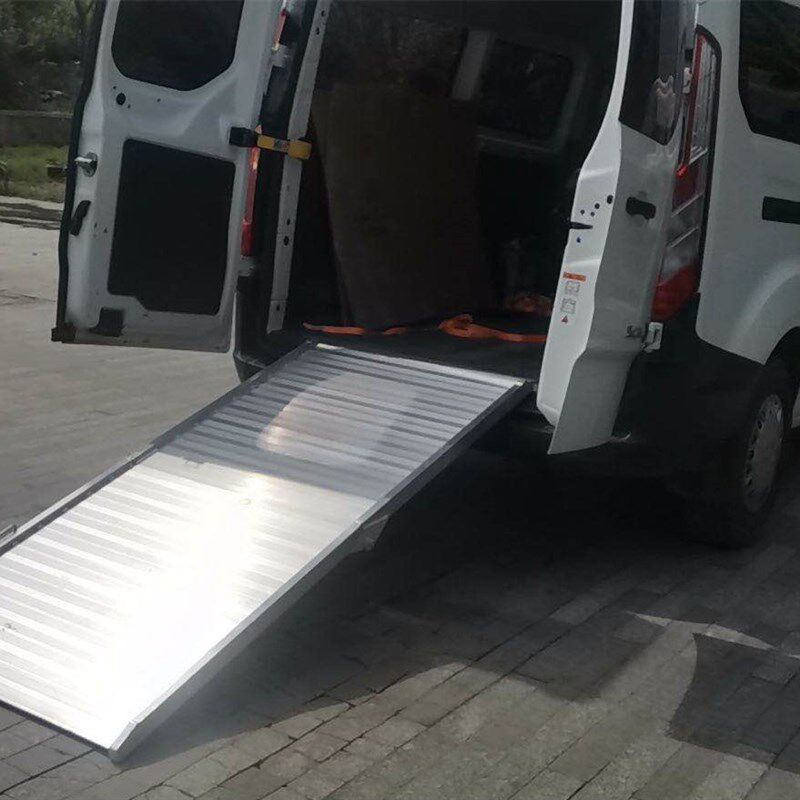 摩托车金翼哈雷滑翔推车航空箱扫地机装车上台阶铝合金坡道斜坡板