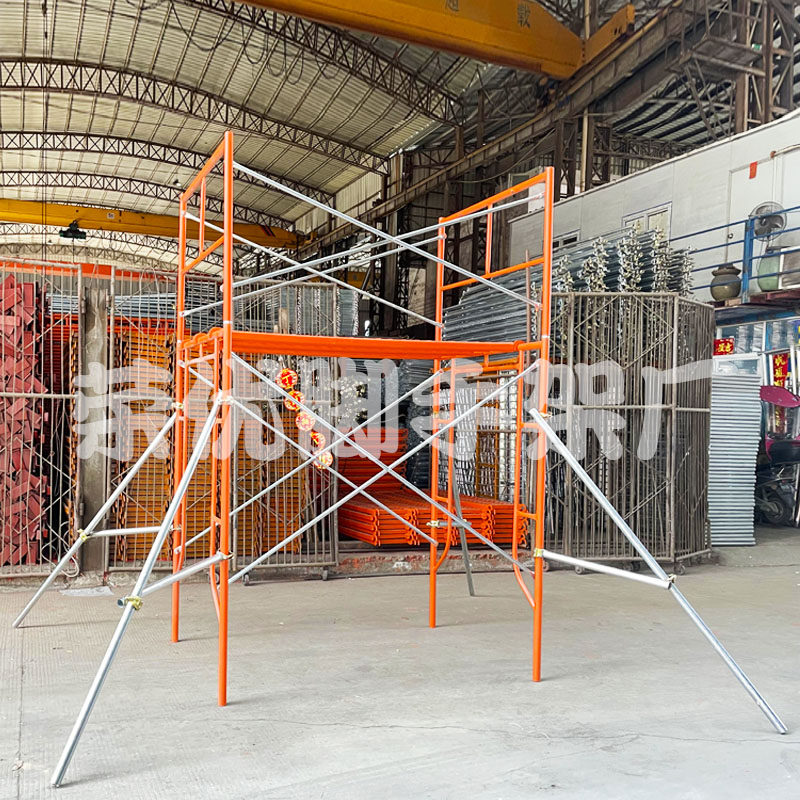 厂家直销包邮加厚活动龙门架脚手架 建筑装修广告门式移动脚手架