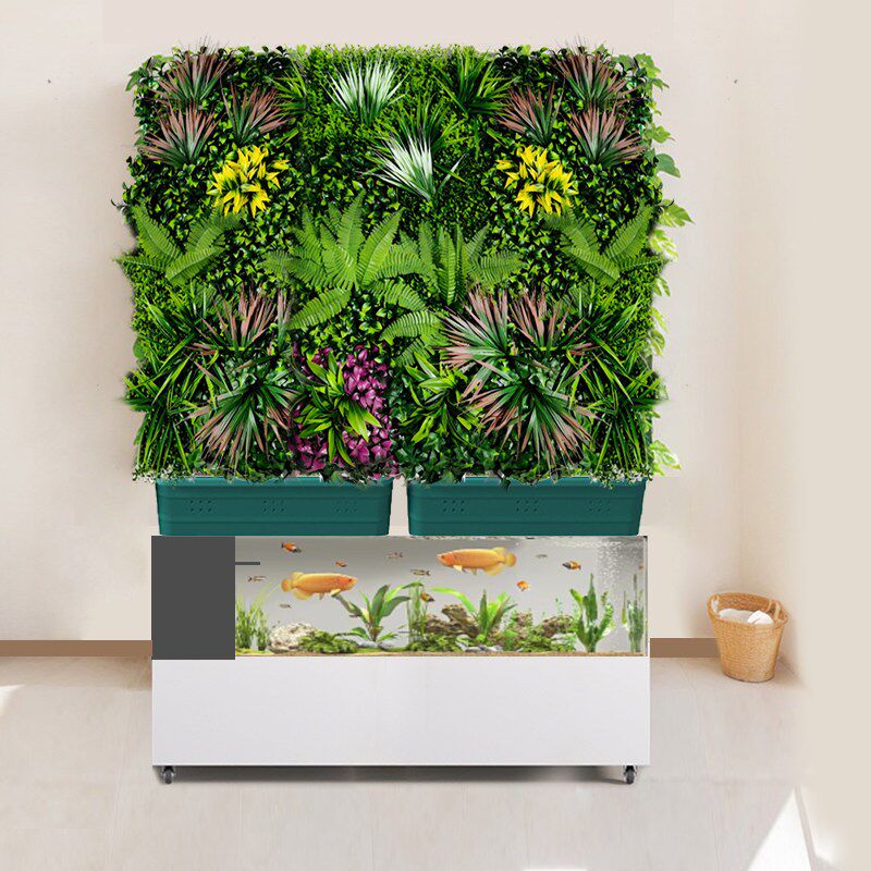 阳台养花种菜自动浇水植物墙花架移动蔬菜种植架绿植墙花架子