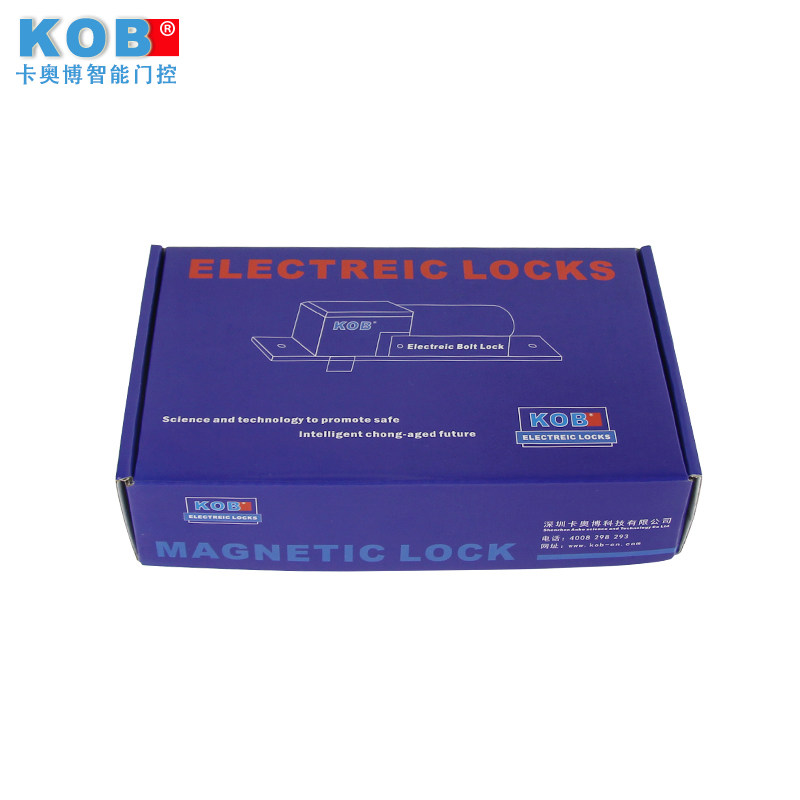 KOB品牌 明装电插锁 侧装 12V 24V通电上锁 门禁锁 插销锁 电控锁