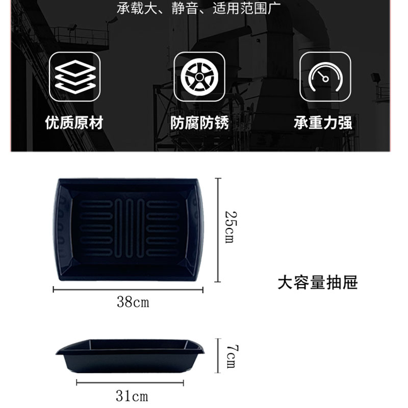 新款美容美发车复古小推车理发店工具车发廊专用烫染杠车手推欧式