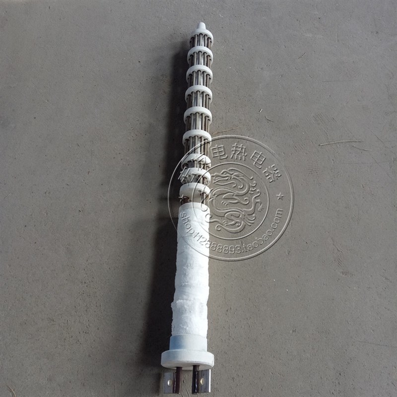 电热辐射管电阻丝式辐射加热管发热管高温铁铬铝1200度鼠笼式