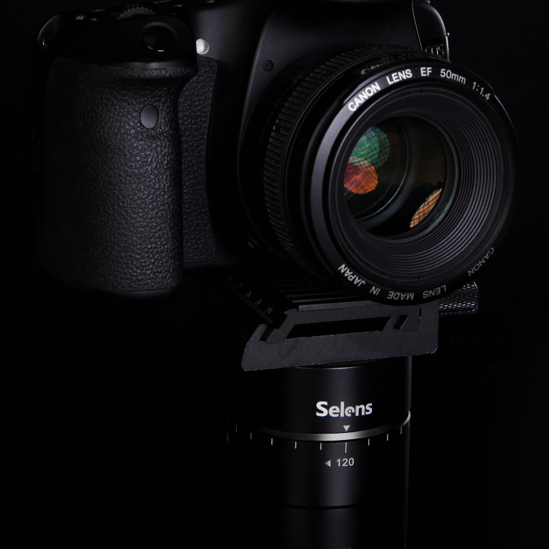 selens单反相机gopro7微单360度自动旋转云台延时摄影定时全景外