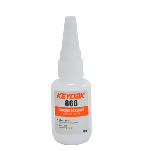 KD-866硅胶粘ABS高强度快干胶水免处理硅胶粘ABS强力胶