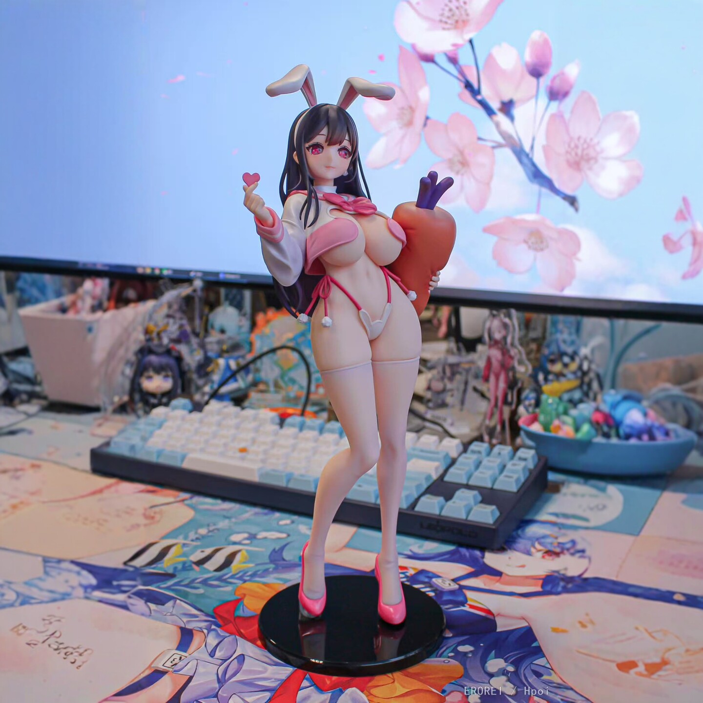 大漫匠AniMeste兔女郎卯之樱手办图片