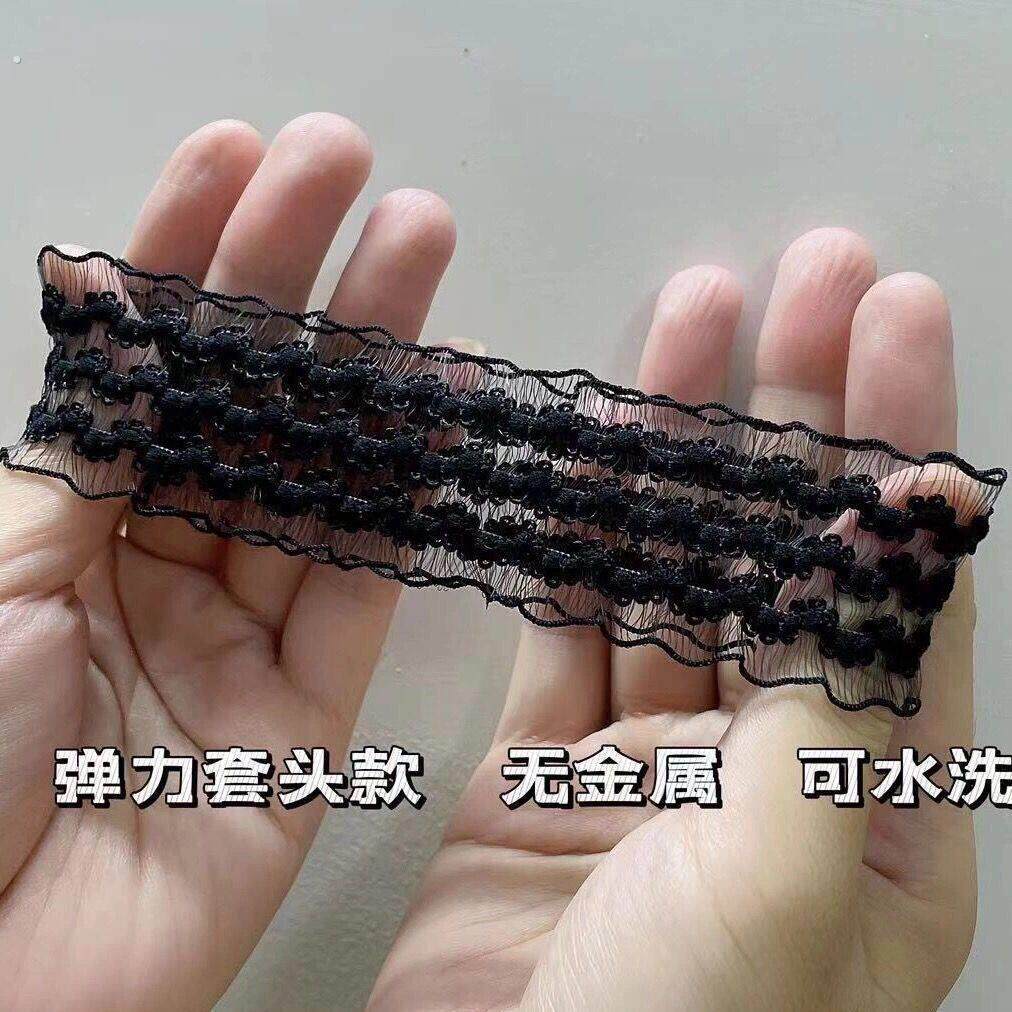 套头围脖女薄款脖套领圈护颈带脖颈链蕾丝假领子遮疤颈带女士项圈