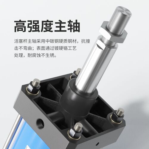 QGB重型全铁气缸大推力标准大全JB125/160/200/250/320/400X100