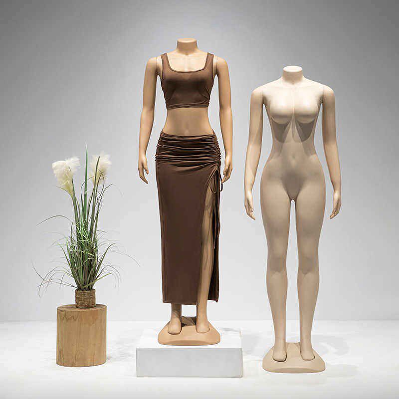 服装店女模特一体大码拍照女全身欧美连体塑料假人偶胖模特展示架