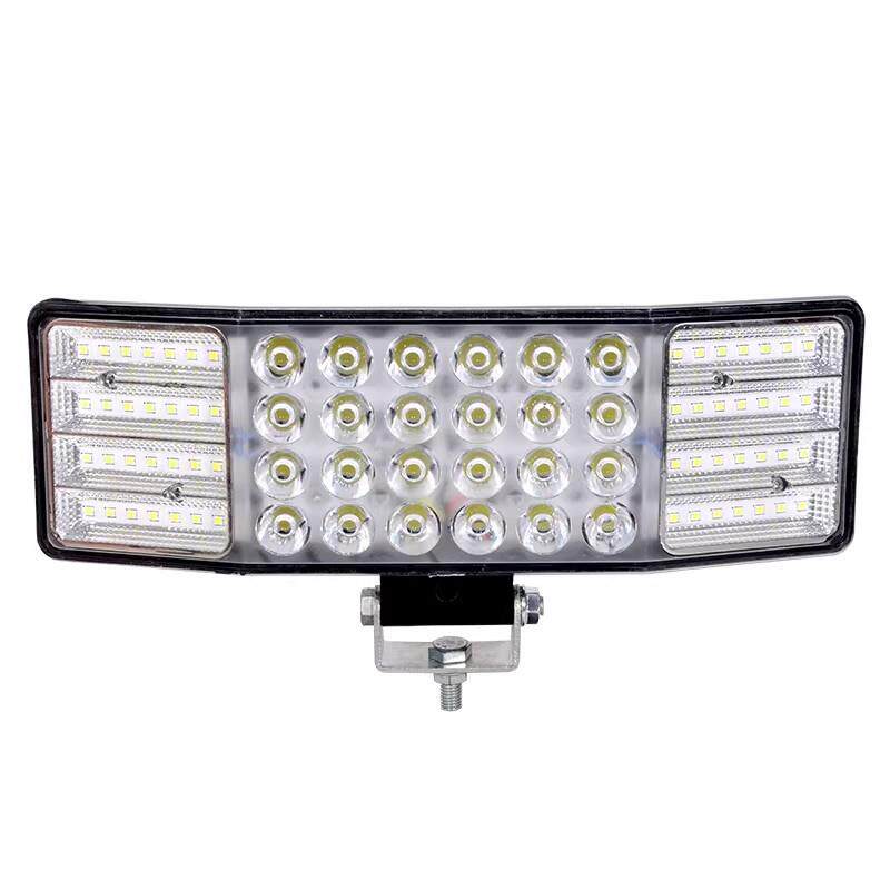 新款三面发光汽车led长条射灯12v24V改装大灯货车灯收割机农用车