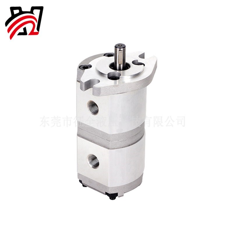 征全液压齿轮泵总成HGP-11A-F12345678R双联多联小型不锈钢高压图片