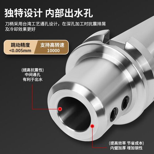 数控BT50侧固式刀柄BT40U钻快速钻刀柄cnc加工中心SLN32/25/40/20
