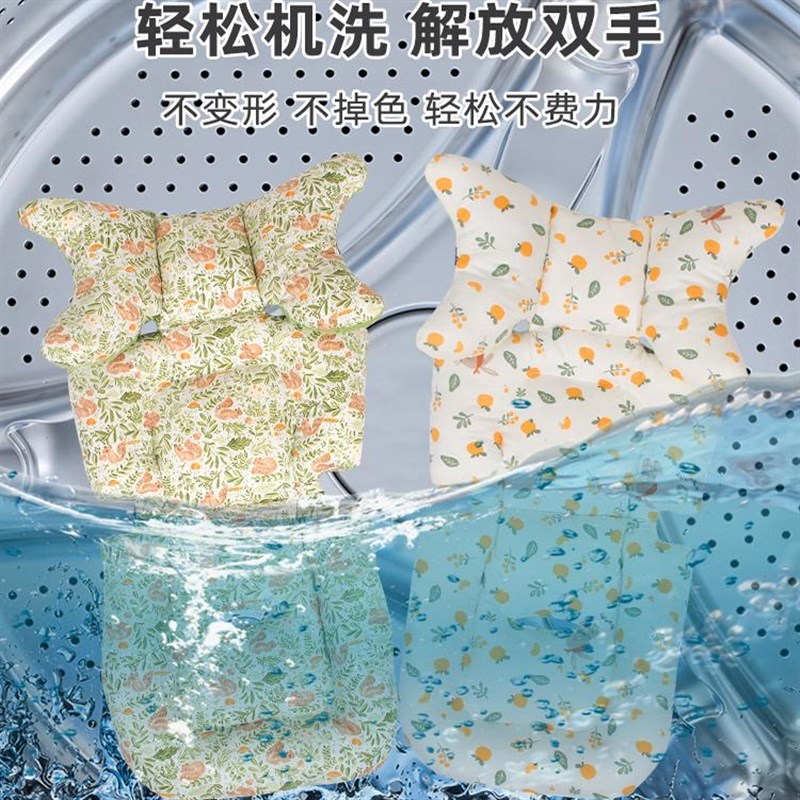 婴儿推车坐垫宝宝高景观推车坐垫躺垫护脊秋冬棉垫靠垫配件通用