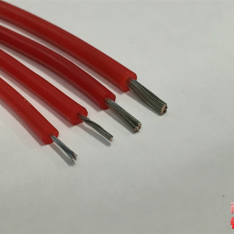 硅胶耐高温高压线5KV,柔软5000V点火电线0.5/1/1.5/2.5平方100米