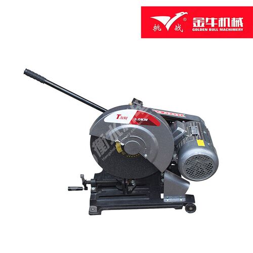 金牛挑战型材切割机4千瓦3KW铜芯380V切割锯J3G-T400工业级钢管锯