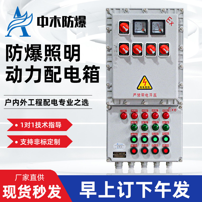 BXM防爆配电箱开关电源检修接线箱 照明动力控制箱柜按钮仪表箱
