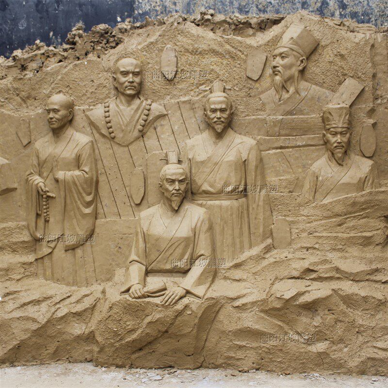 浮雕定制玻璃纤维锻铜大型铜彷铜雕塑制作校园红色文化景墙展厅壁