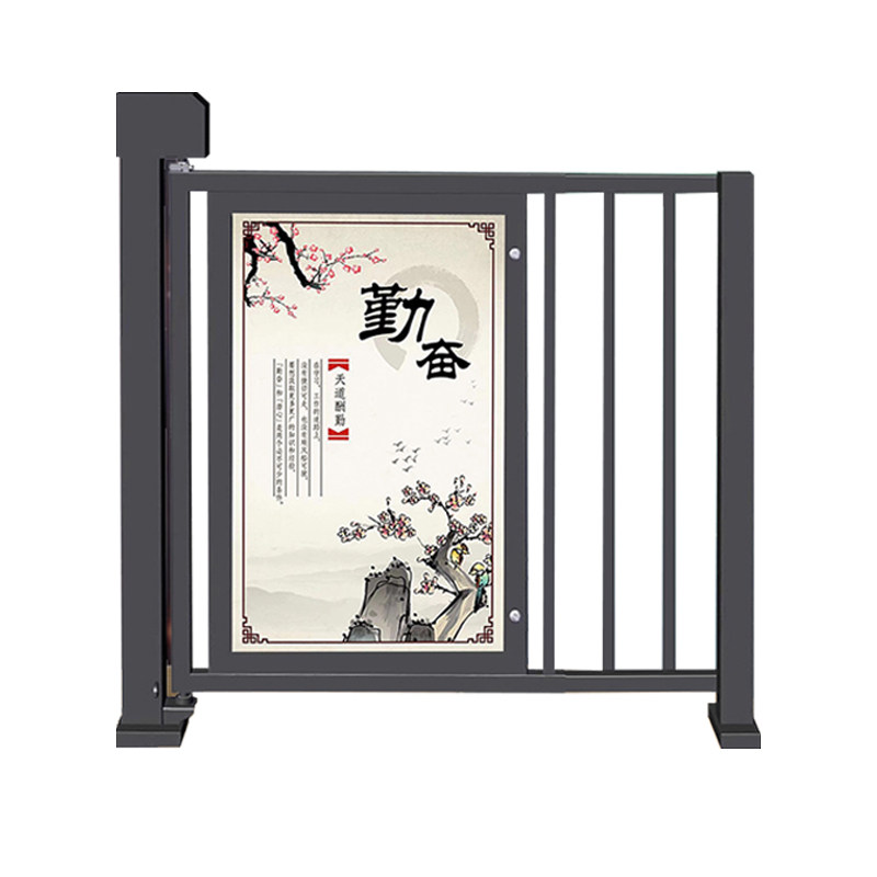 广告门自动门人行通道门禁系统电动门进出刷卡人脸识指纹别栅栏门