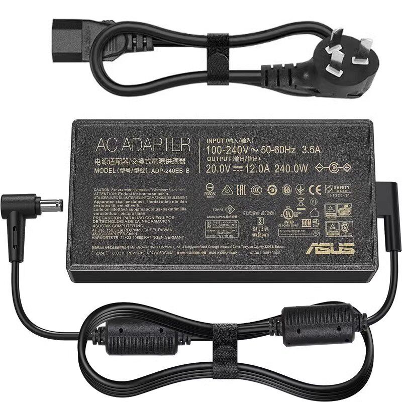 原装ASUS华硕ROG天选5pro FX607J笔记本充电源适配器240W 20V 12A