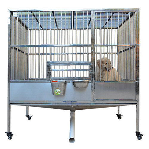 狗笼子户外大型犬不锈钢带厕所分离大号防雨防晒特大金毛室外家用