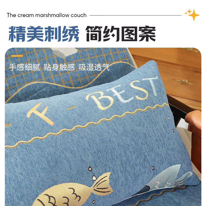摇摇椅躺椅专用垫子单人沙发四季通用折叠休闲椅子坐垫懒人坐垫套