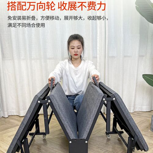 午憩宝办公室折叠床单人午休午睡神器家用便携硬板陪护户外行军床