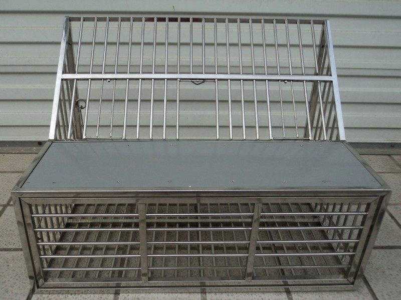 包邮鸽子用品用具鸽子笼子鸽子跳笼不锈钢跳笼入口赛鸽跳门活动门