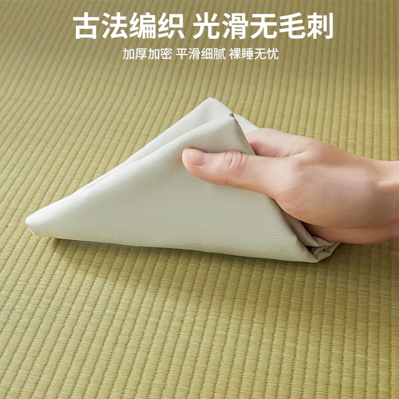 华升草席天然蔺草可折叠婴儿家用学生宿舍席铜板席夏天老式凉席子
