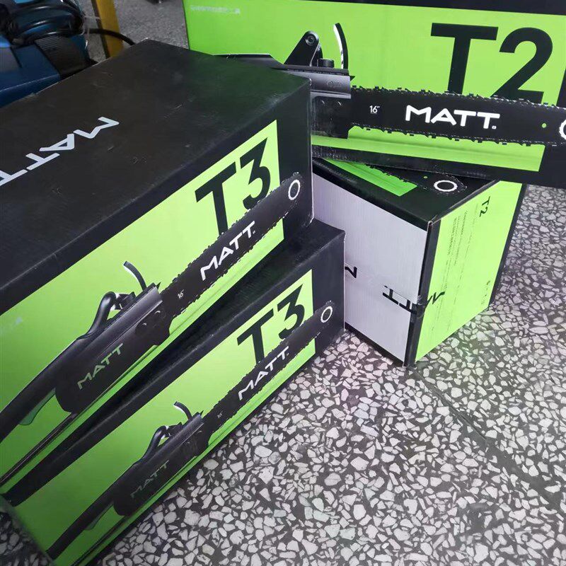 MATT马特T2电链锯手持木工电动锯切割大功率1600W伐木锯砍树神器