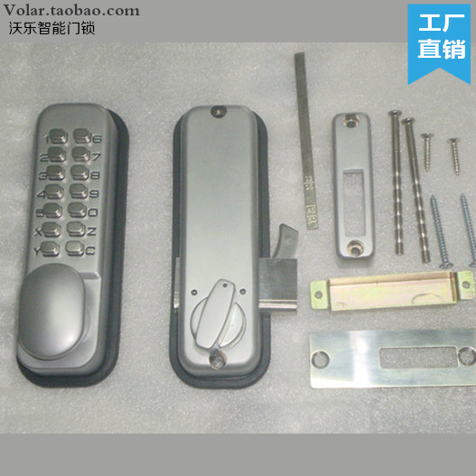机械密码锁密码门锁平移门锁拉门锁 阳台厨房门室内房门移门锁