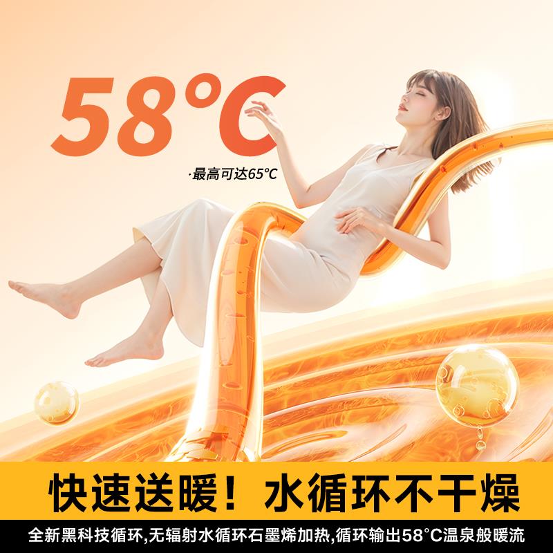 正品扬子水暖电热毯双温双控电褥子水循环加热毯小尺寸暖毯调温