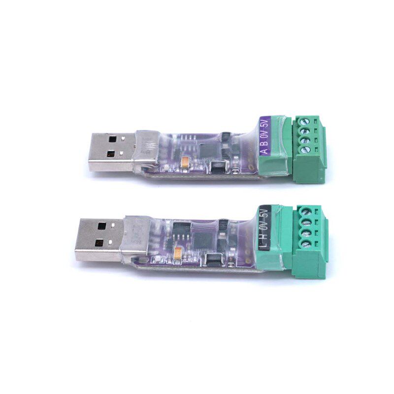 USB转485/CAN串口模块 工业级USB转串口RS485通讯转换器 串口线