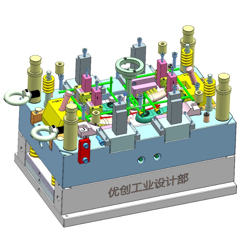 塑料模具设计代做建模机械设计零件塑料三维造型压铸注塑模流分析