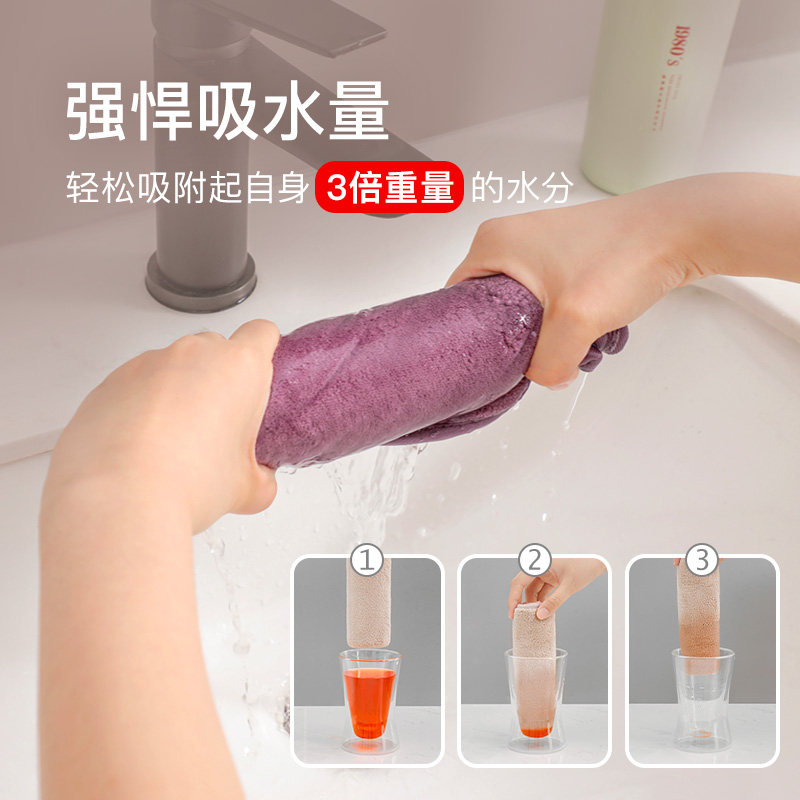 抹布保洁专用家具地板清洁毛巾擦地吸水厨房家政加厚拖地擦桌家用