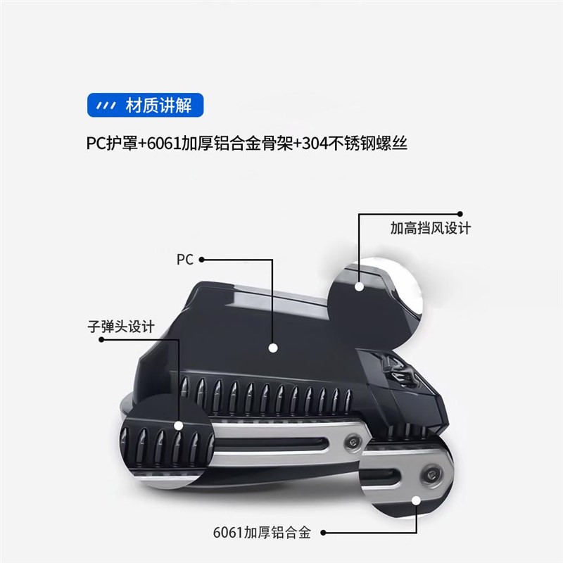 摩托车护手罩uy125手把挡风tr300CB400X赛艇250afr改装配件uhr150