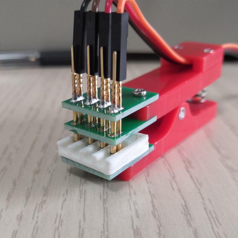 快速接线排接端子双面夹具2.54间距PCB软板仪表网口
