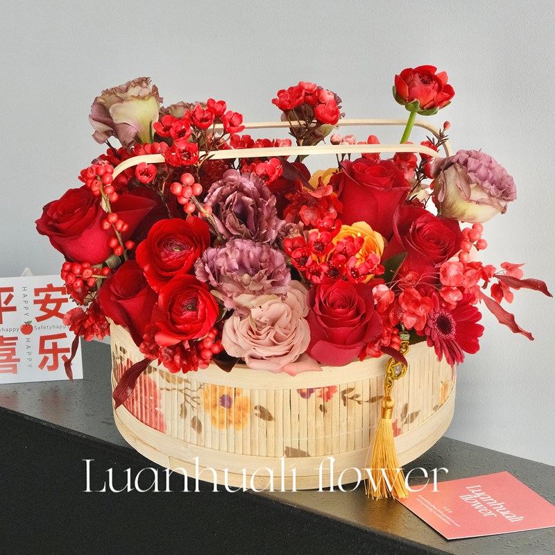 上海鲜花速递同城配送混搭生日花束花店送花上门毕业礼物妈妈长辈