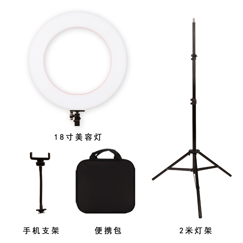 LED美容灯照脸补光灯纹绣专用纹身美甲纹眉睫毛无影护眼冷光落地