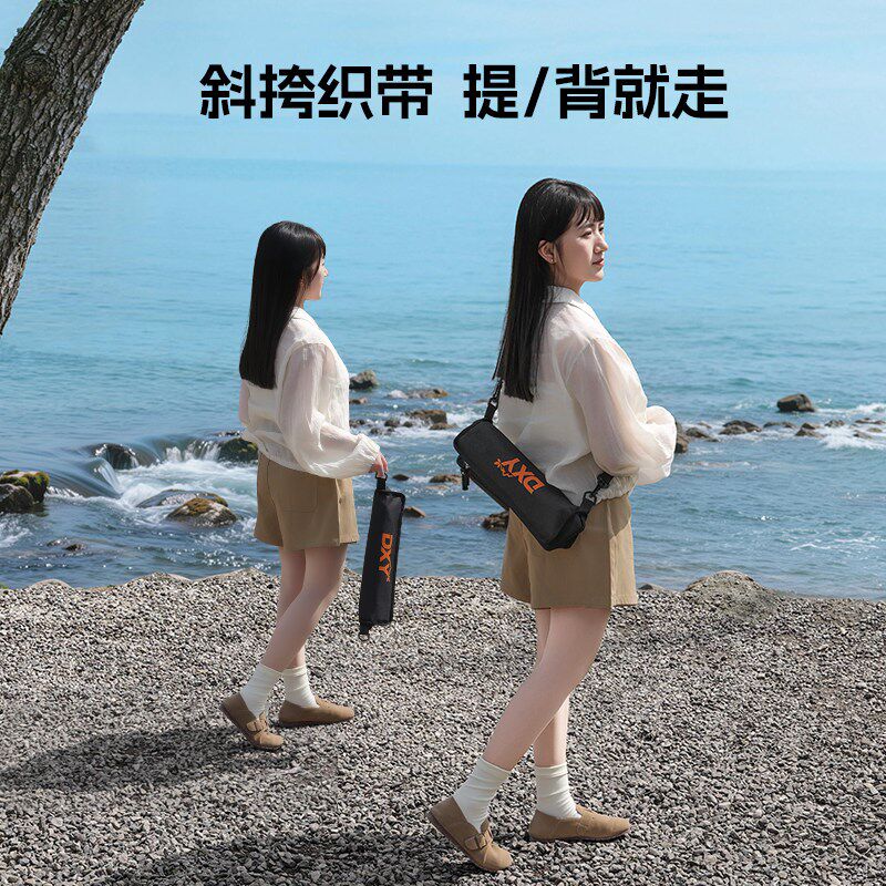 户外折叠椅铝合金便携露营椅火车高铁排队钓鱼笔袋小马扎折叠凳子