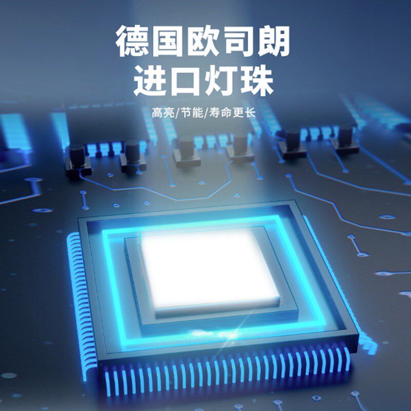 工业投影灯 12V-380V镭射警示灯 叉车安全警示灯 定制文字广告投