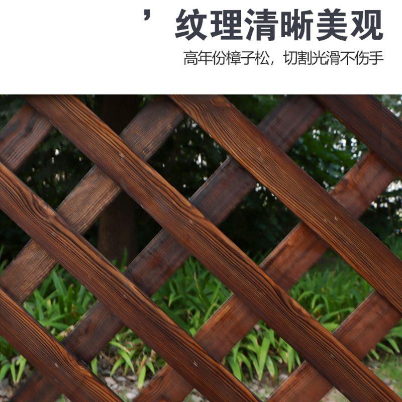 防腐木门定制庭院小院栅栏门简易拱门花架带门自装篱笆门小门实木