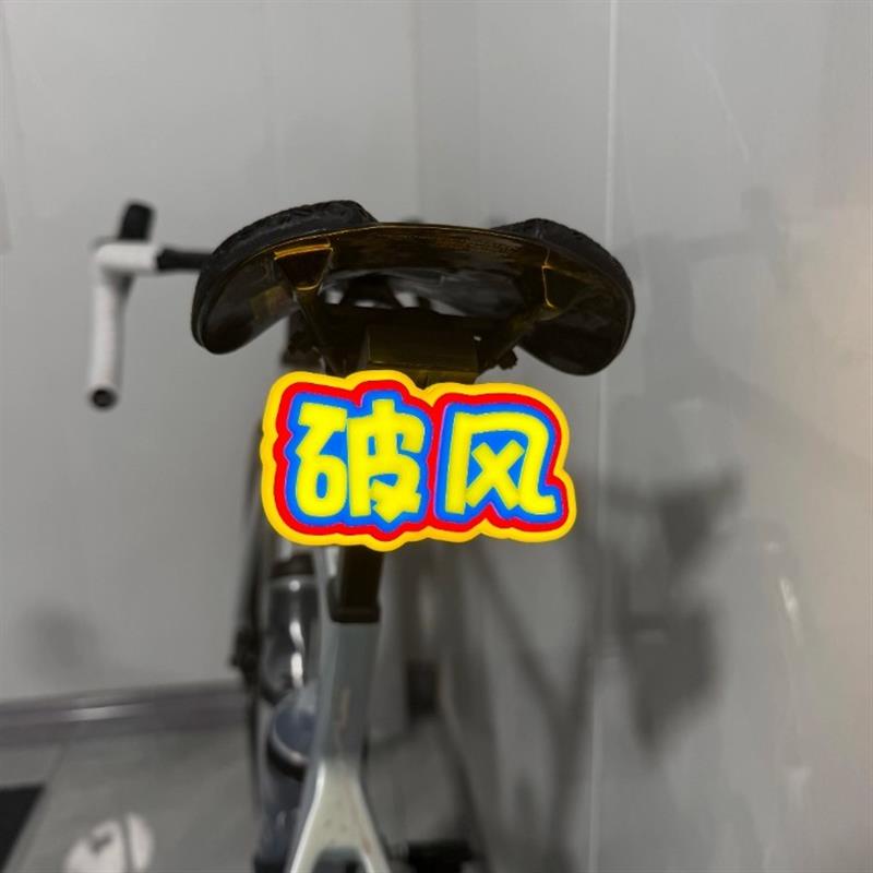 公路车文字尾灯自行车多层3D立体尾灯山地车定制灯板个性老登尾灯