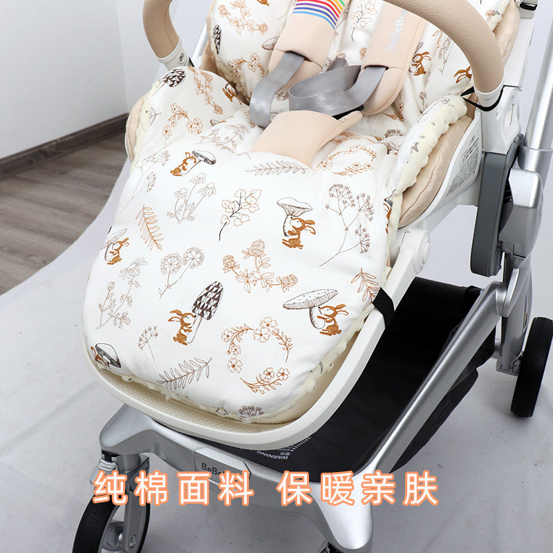 bebebus艺术家pro婴儿车棉垫宝宝高景观推车专用坐垫秋冬加厚保暖