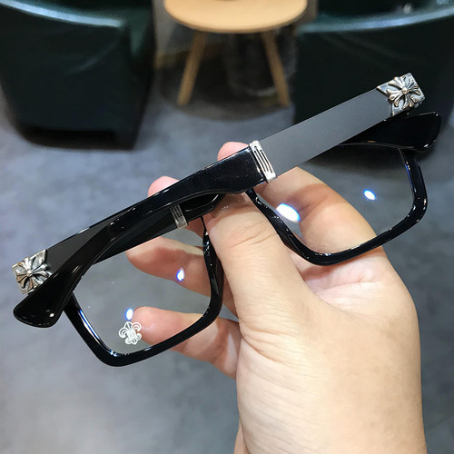 简丹剋萝心眼镜框ins潮款男女板材大脸加宽眼镜架可配近视防蓝光