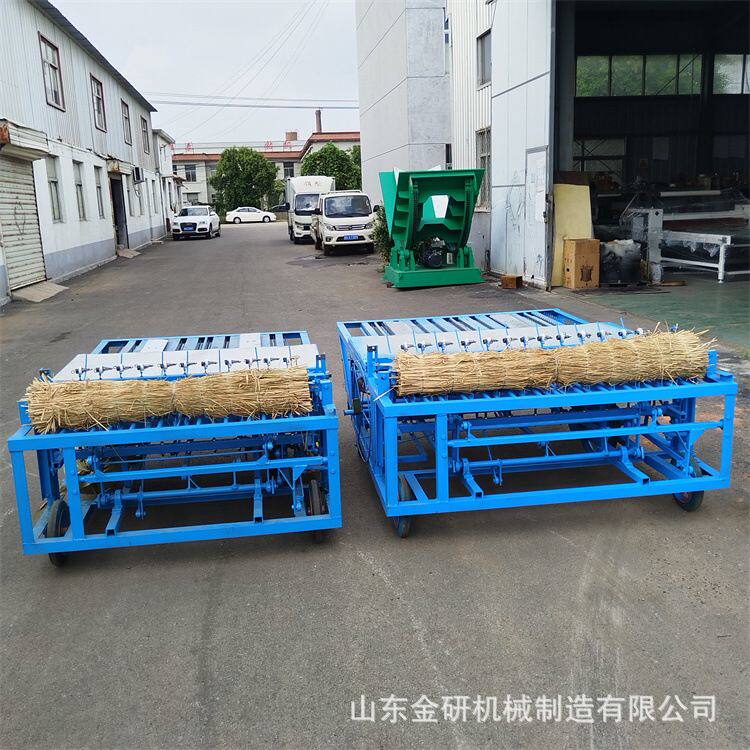 大棚保温草帘子专用机器公路维护护坡草毡机加厚稻草编织草帘机