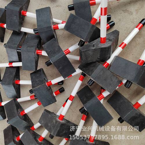厂家生产橡胶止轮工具双面橡胶止退器单面橡胶止轮器铁路工务器材