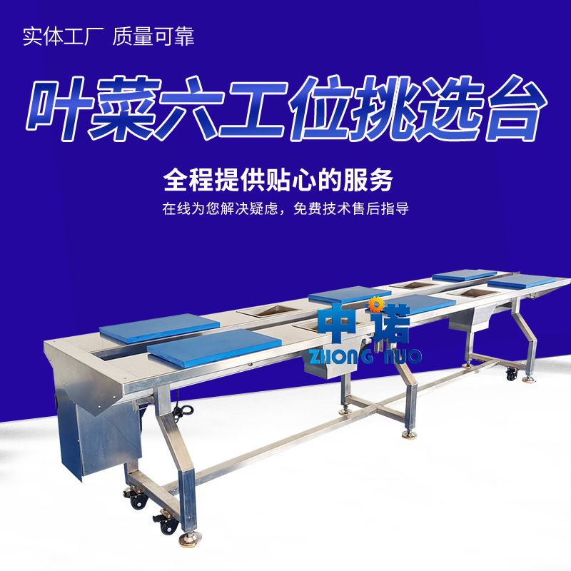 大型柠檬挑选台 挑拣去杂设备 连续式清洗去杂连接设备机械厂家